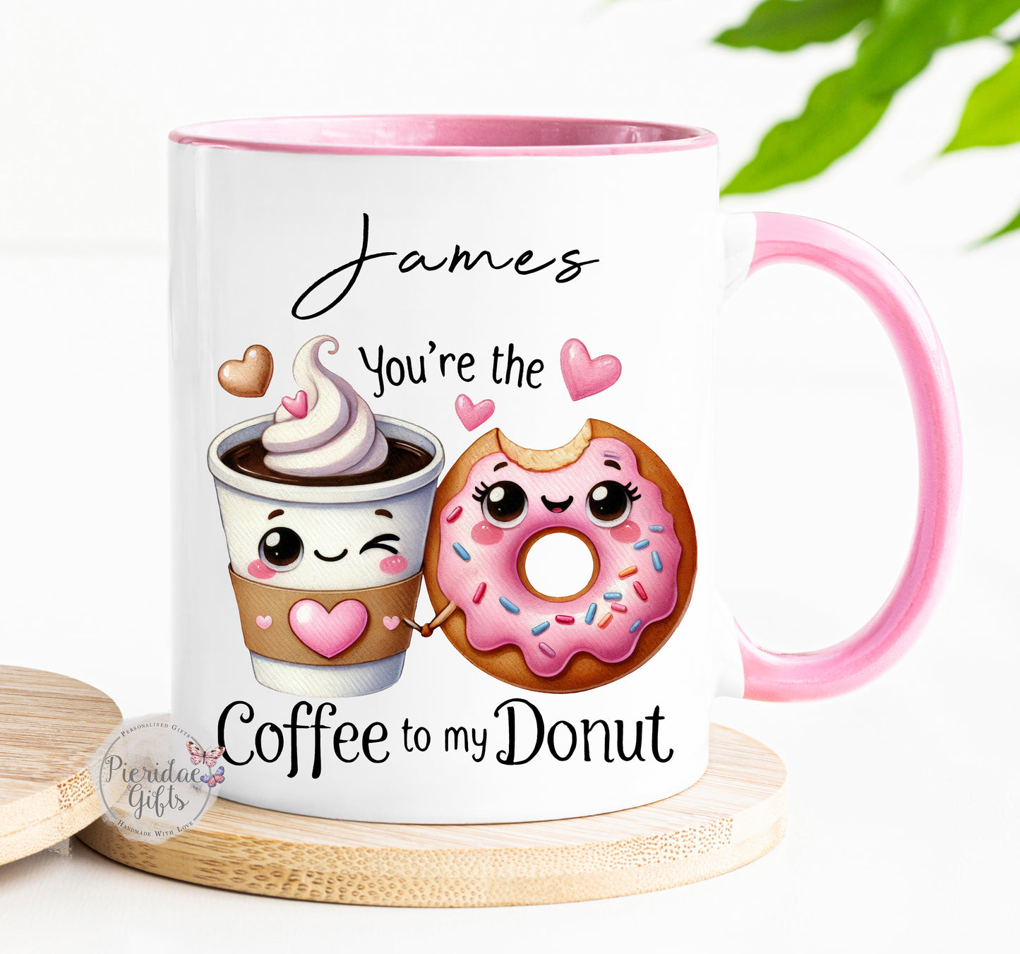 You're the coffee to my doughnut Personalised Mug