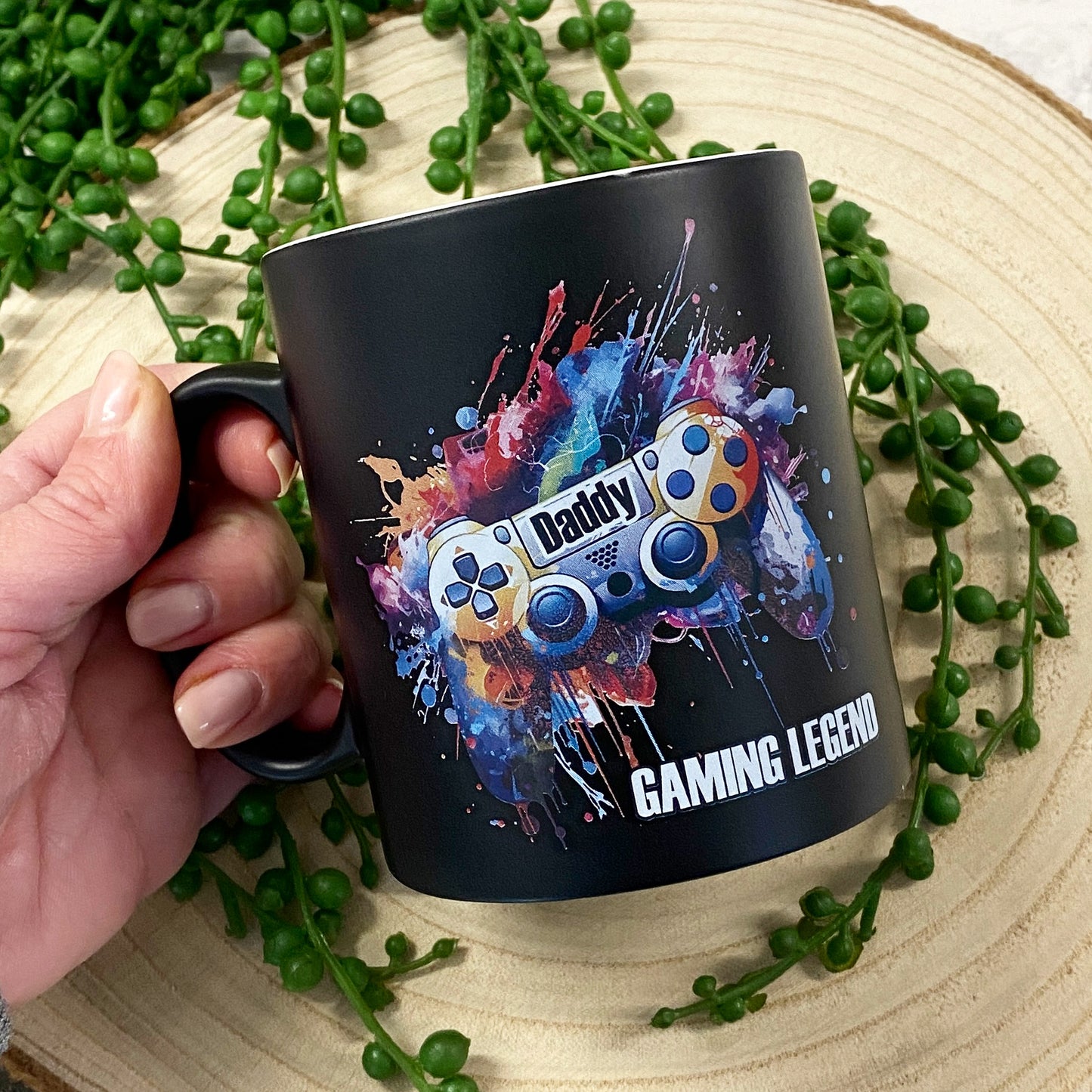 Personalised Gaming Controller Mug