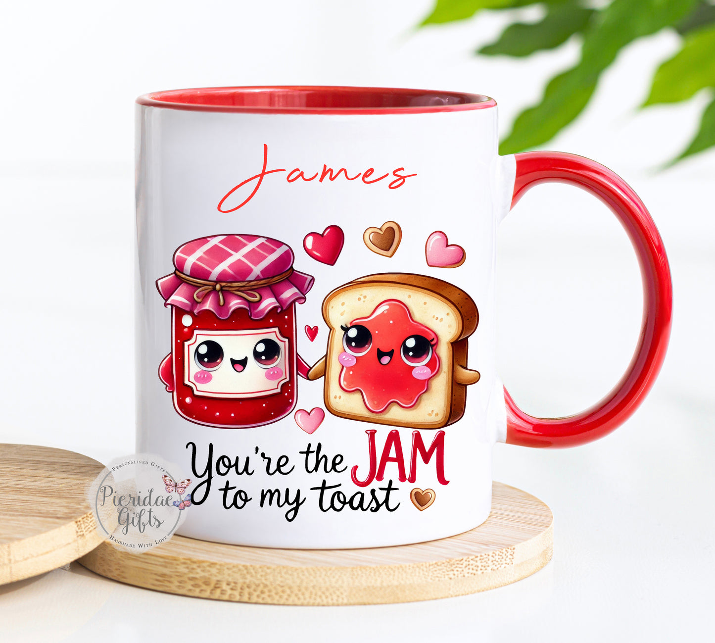 You're the jam to my toast Personalised Mug