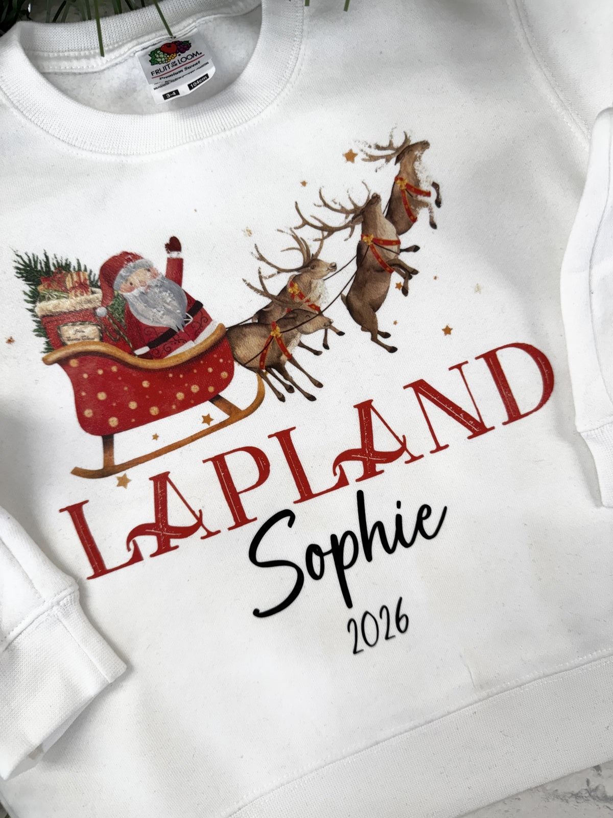 Personalised Lapland Sweater