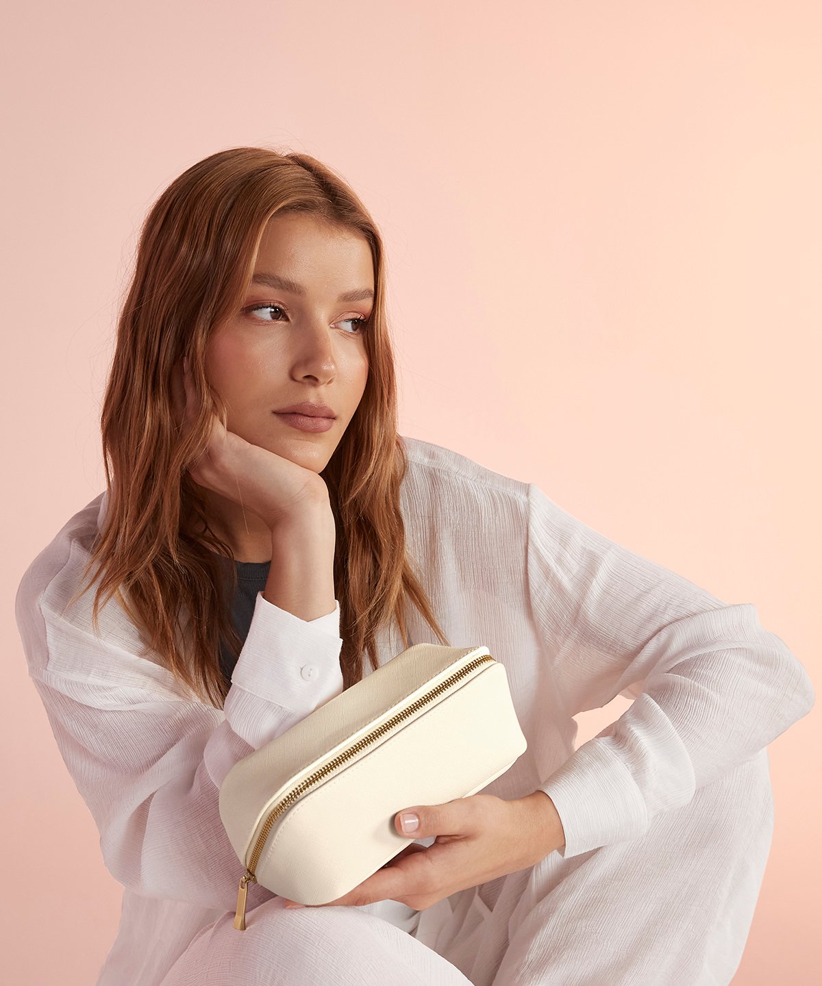 Personalised Luxury Open Flat Make Up Cosmetic Bag