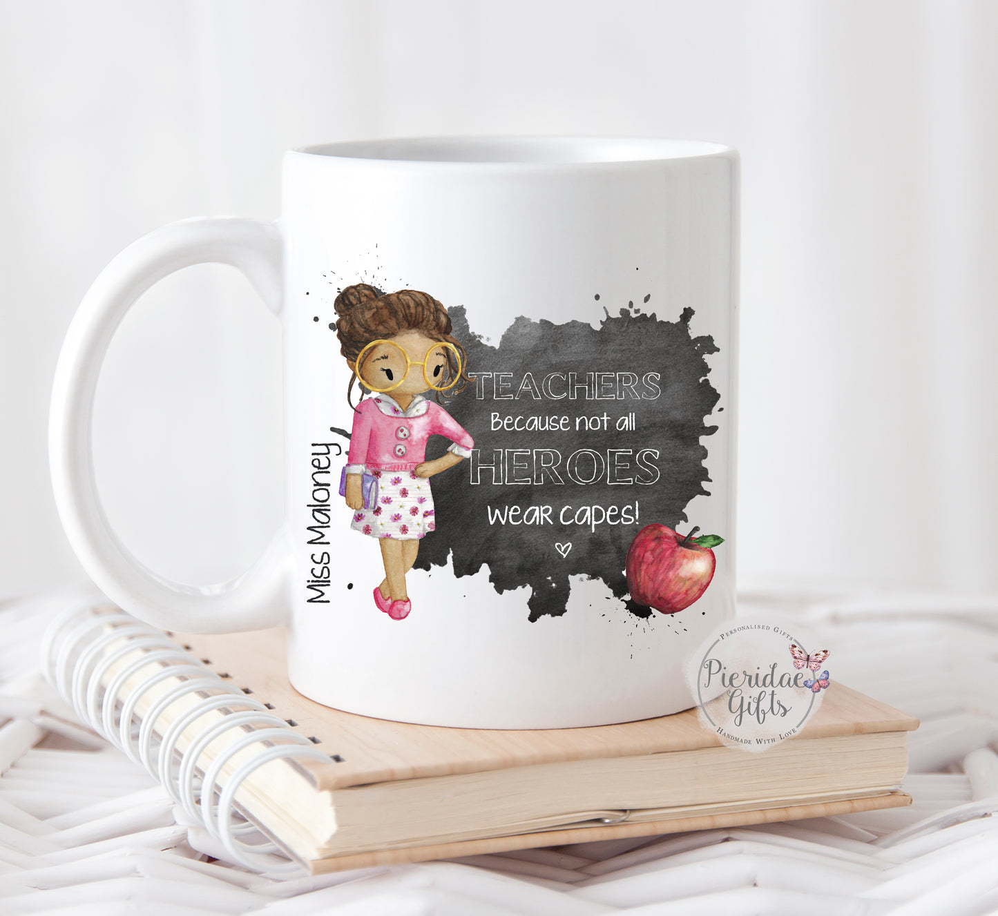 Not all heroes wear capes Teacher's Mug