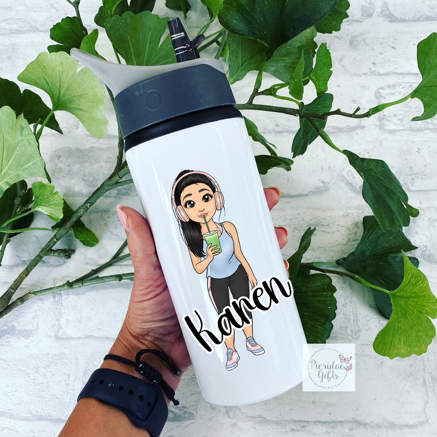 Personalised Juice Character Water Bottle
