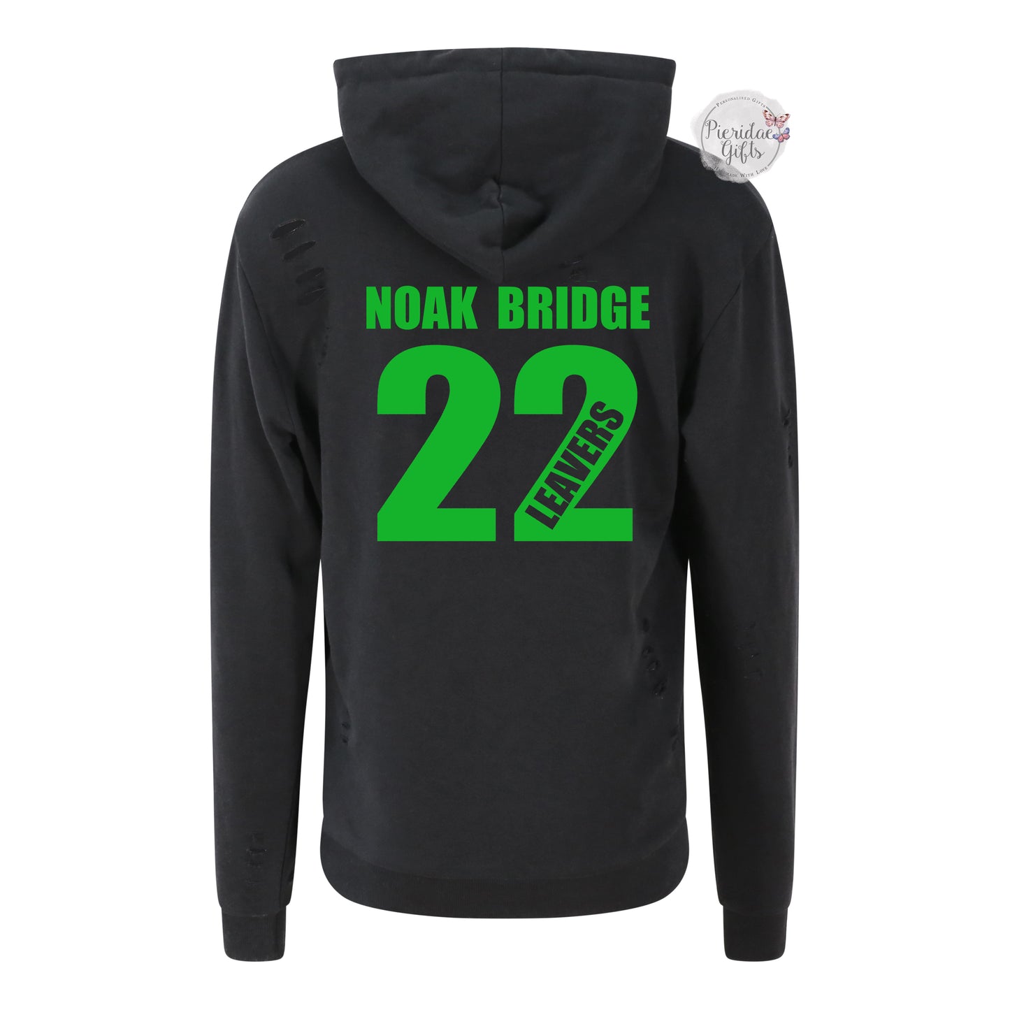 NOAK BRIDGE PRIMARY SCHOOL - Personalised Zip Up Levers Hoodie