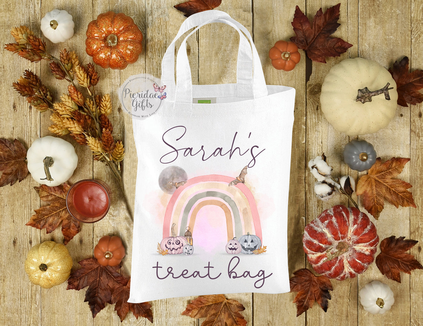 Personalised Halloween Treat Bag