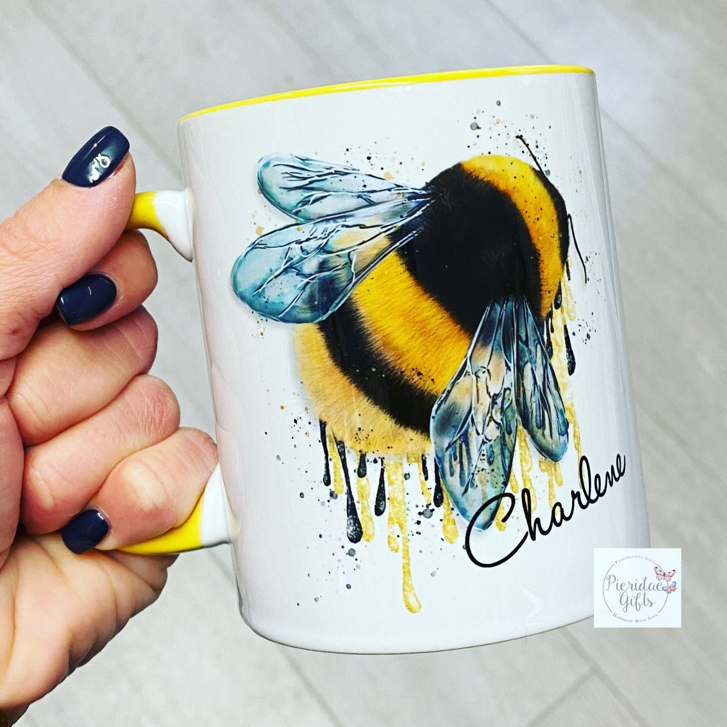 Dripping Honey Bee Mug