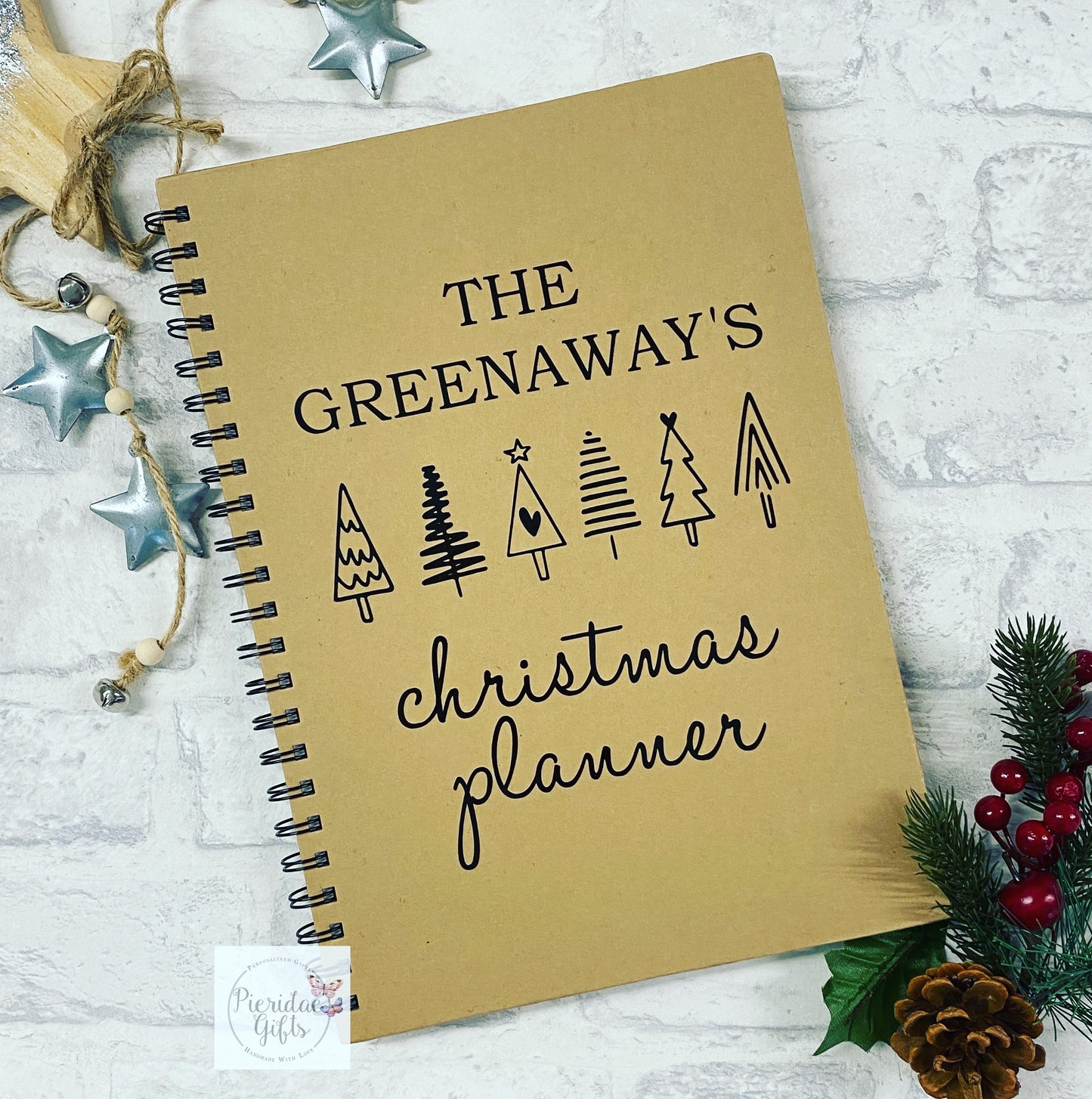 Personalised Christmas Planner