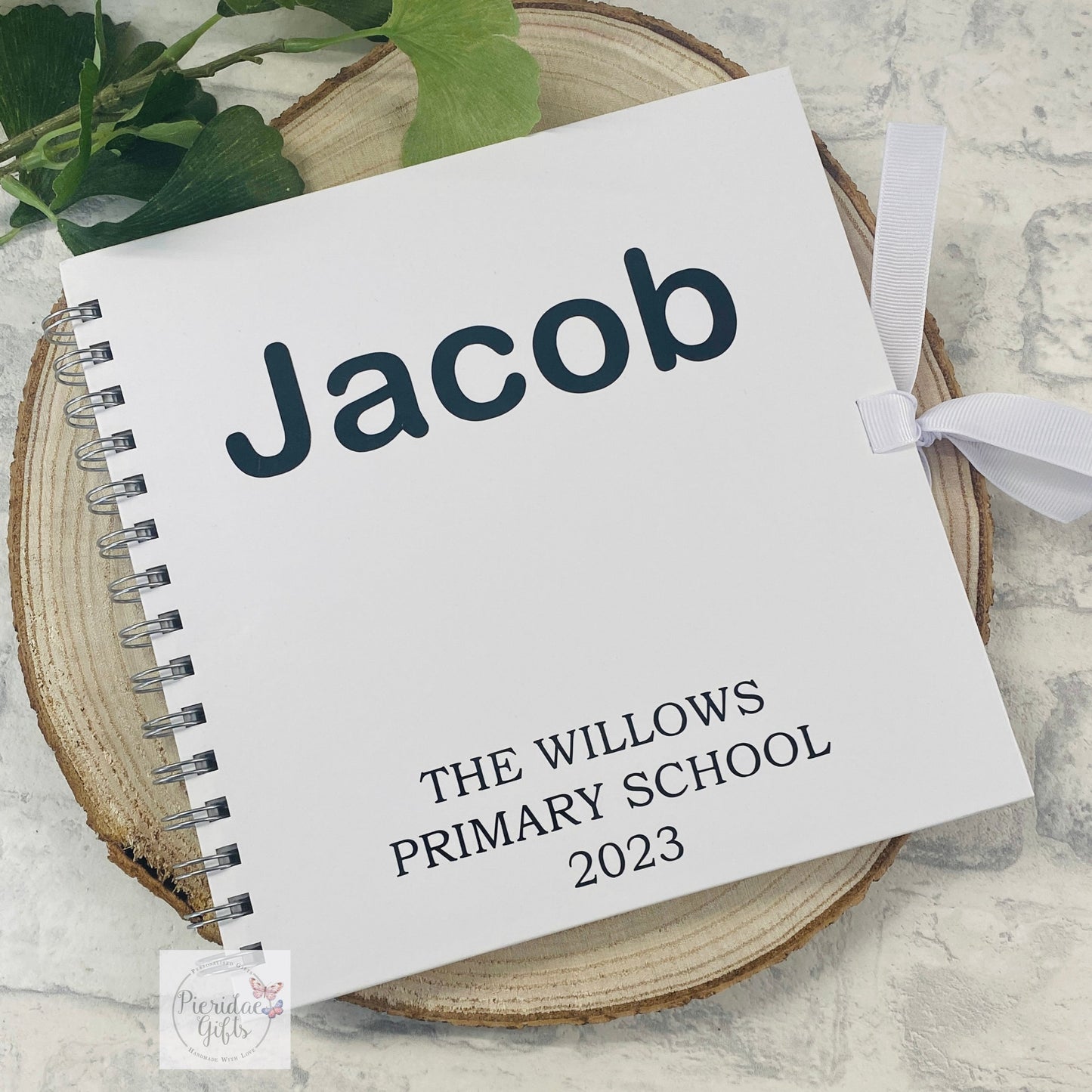 Personalised School Leavers Signing Book