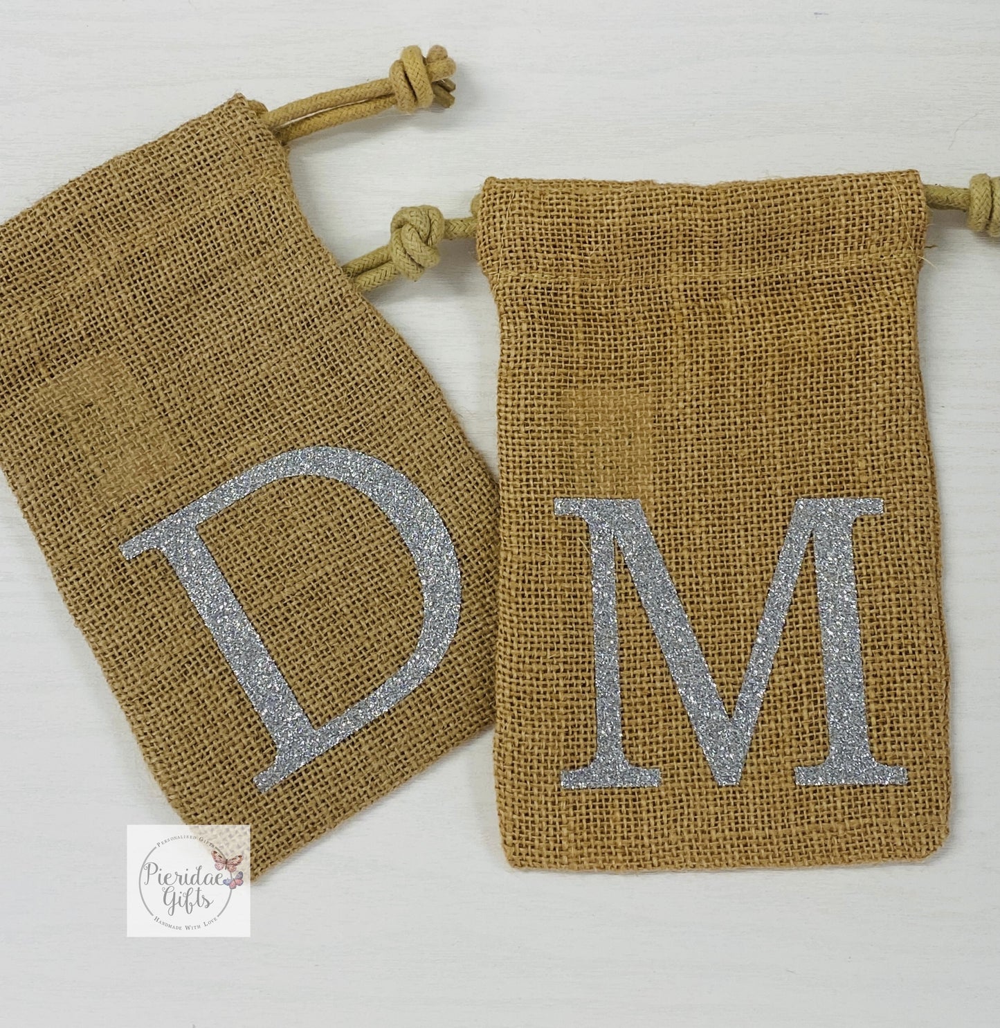 Personalised Christmas Favour Jute Bag