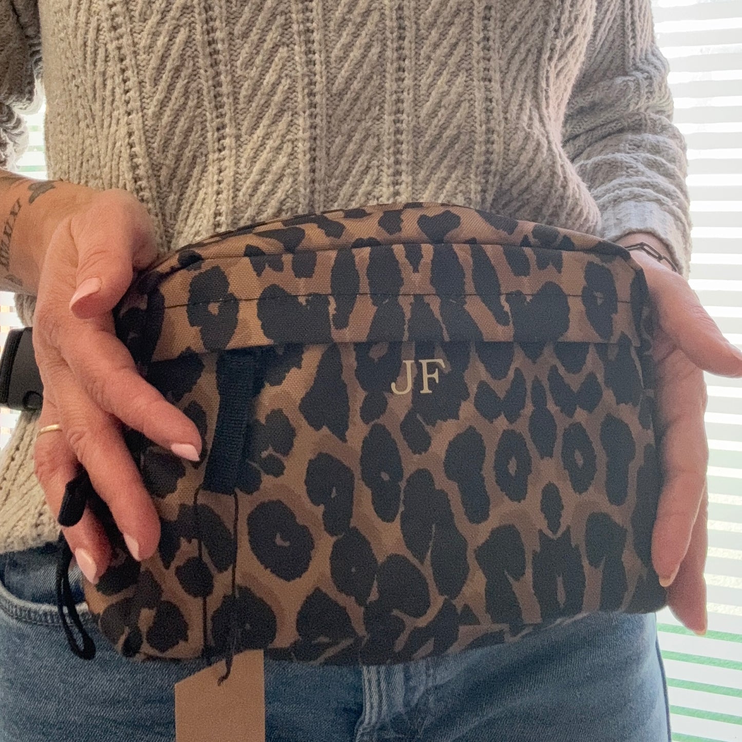 Personalised Animal / Leopard Print Bum Bag