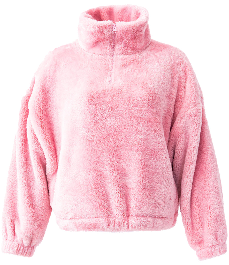 Fluffy Teddy 1/4 Zip Fleece (different colours)