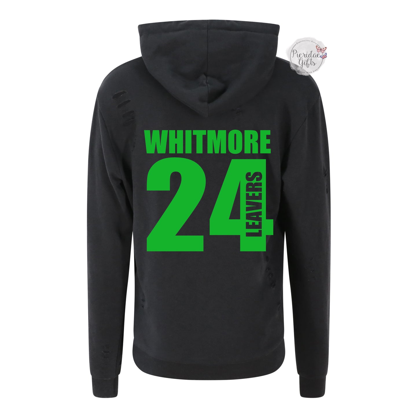 WHITMORE PRIMARY SCHOOL 2024 - Personalised Zip Up Levers Hoodie
