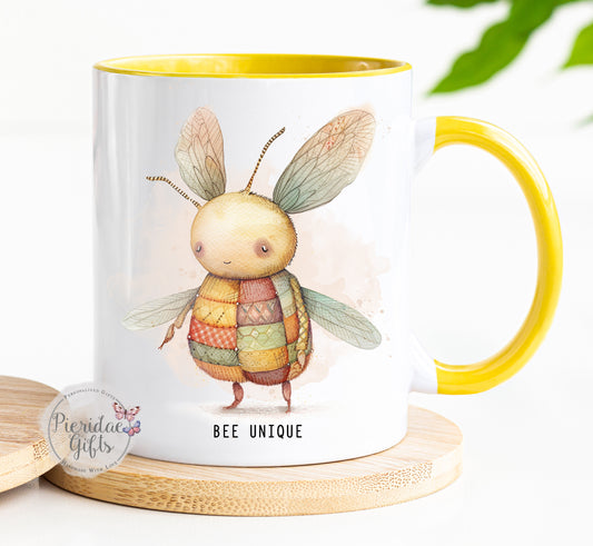 Bee Unique Whimsical Self Love Mug