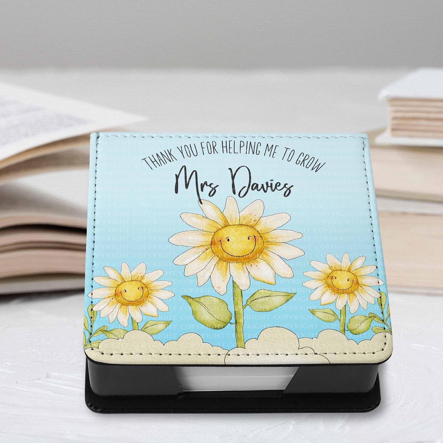 Personalised Teacher’s Sticky Note Pad