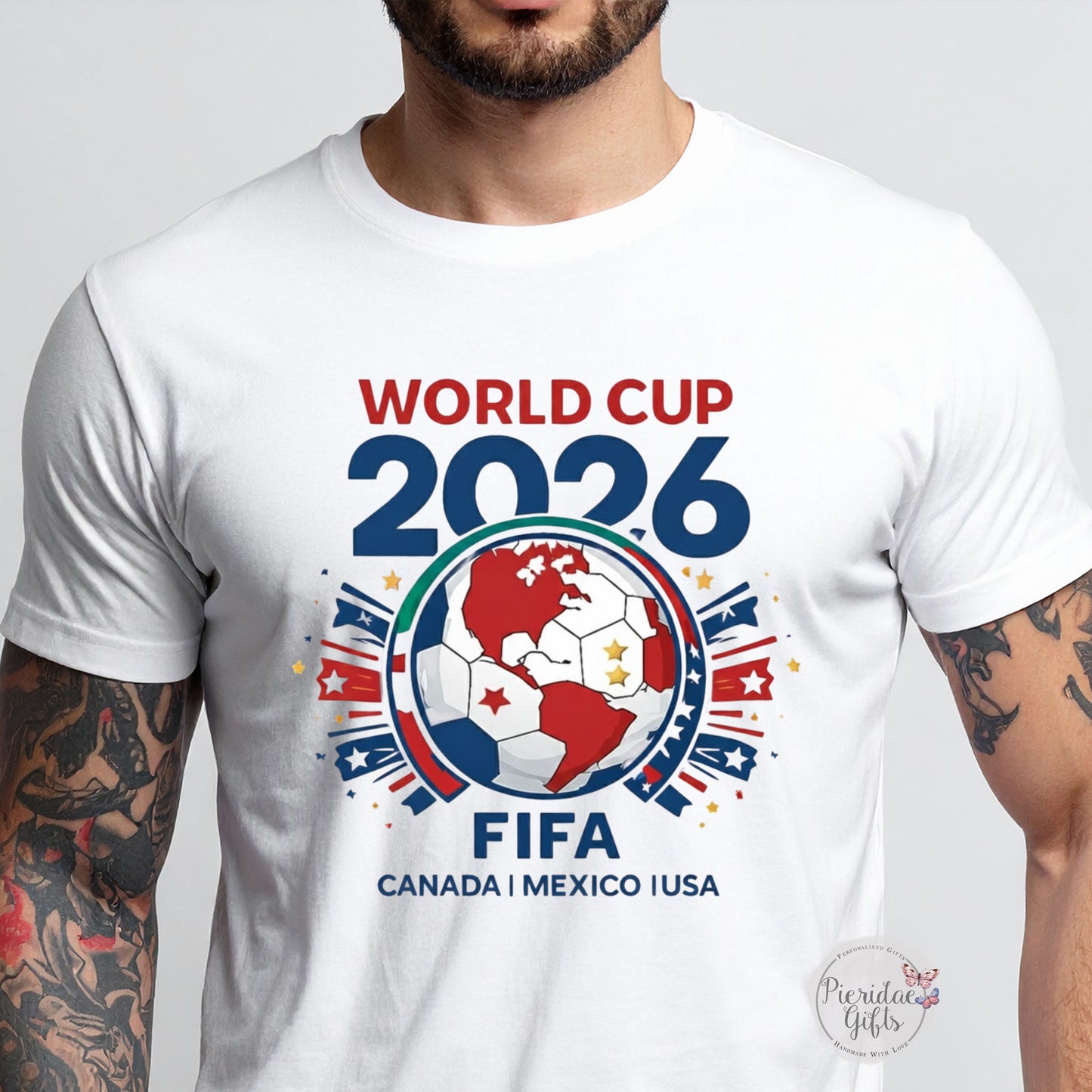 World Cup 2026 T shirt Children and Mens, Design 1