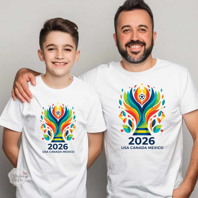 World Cup 2026 T shirt ladies, World Cup Finals 2026 celebration Tee Design 2
