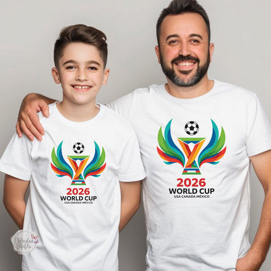 World Cup 2026 T shirt Children and Mens, Design 4