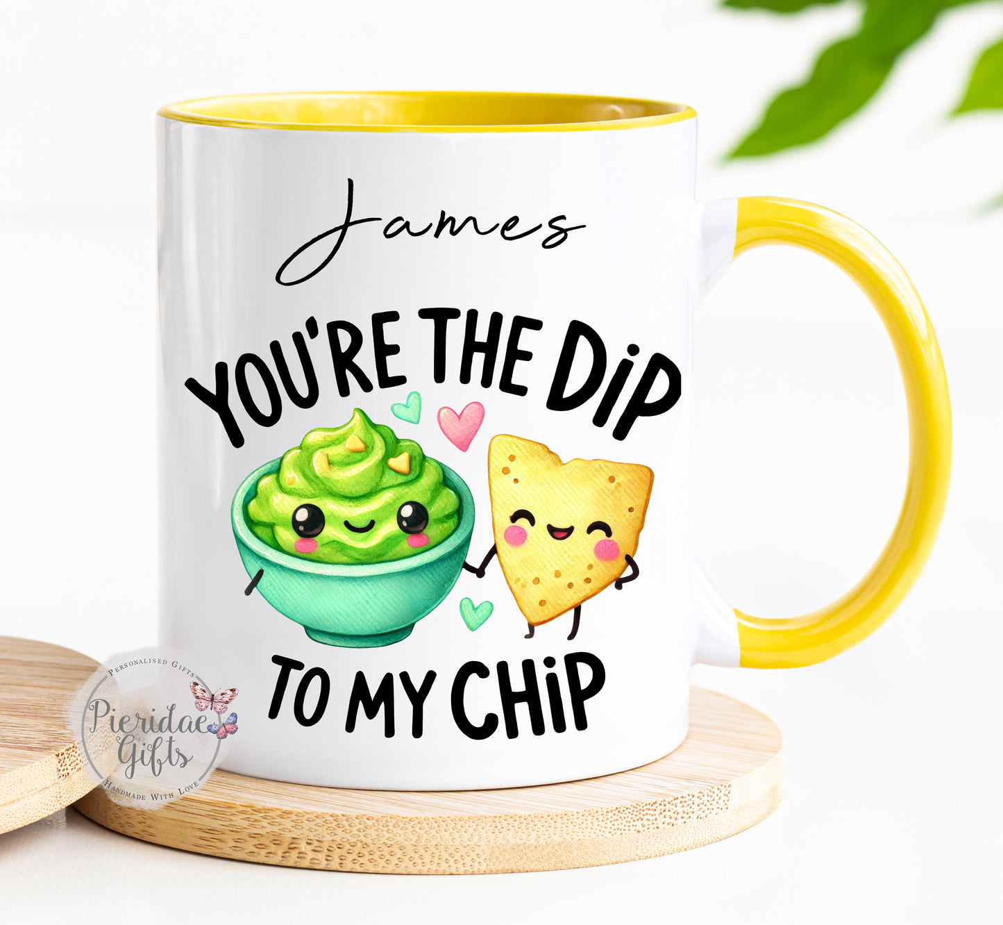 You're the dip to my chip Personalised Mug