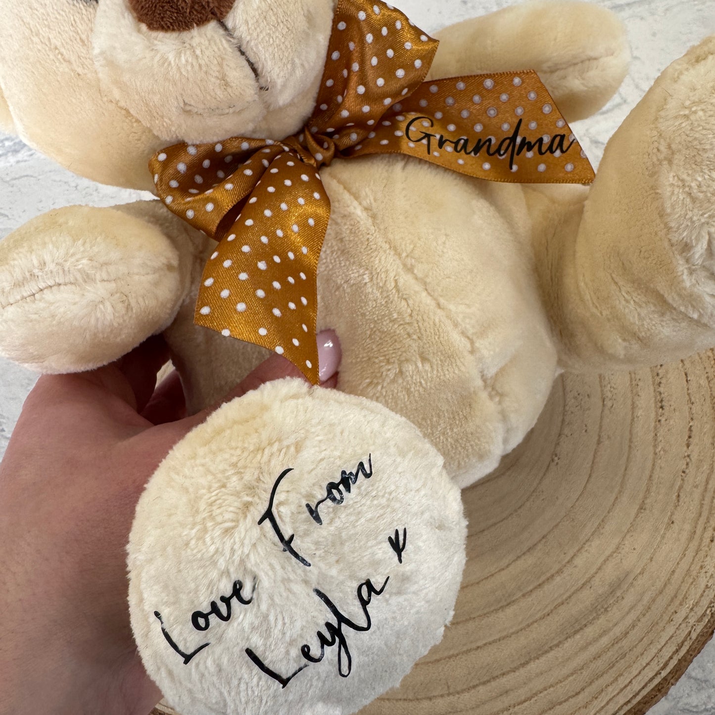 Personalised Plush Teddy Bear
