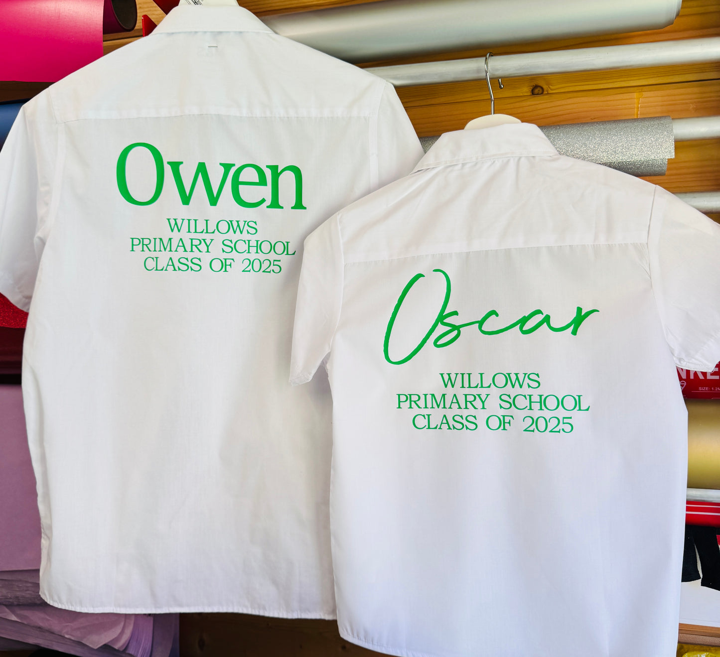 Personalised Willows Primary Leaver Shirt - 2025