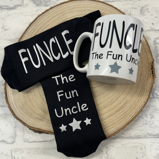 Funcle The fun Uncle Mug and Socks Set