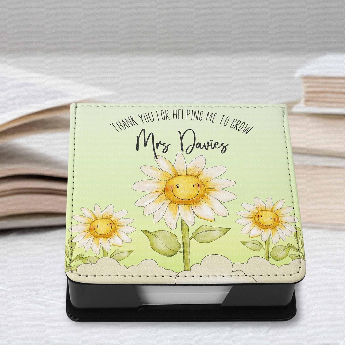 Personalised Teacher’s Sticky Note Pad