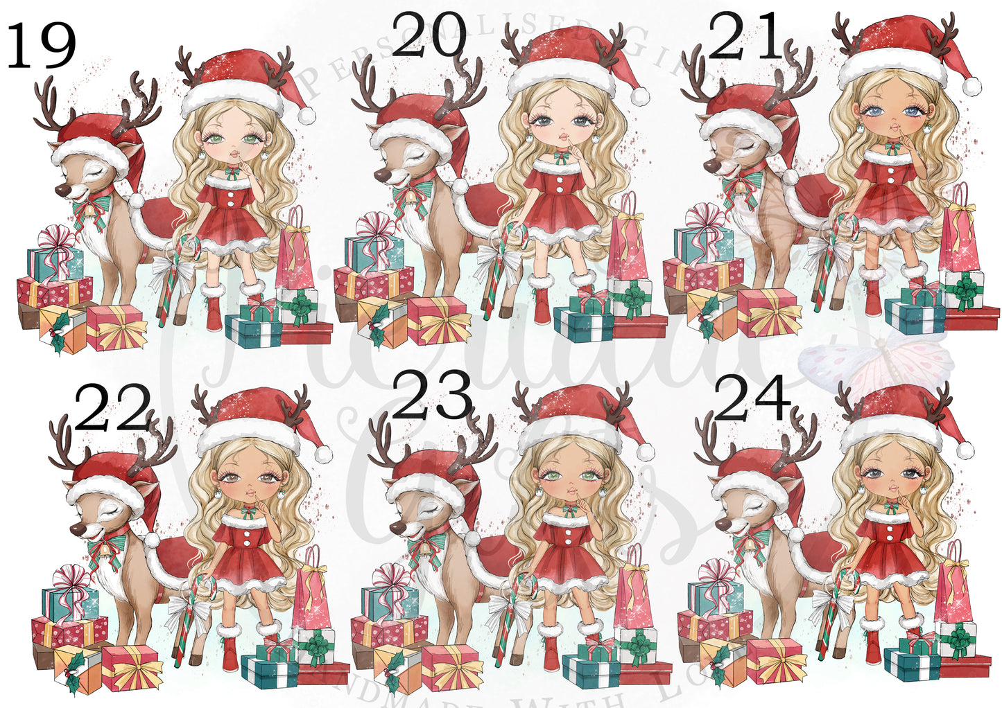 Personalised Luxury Christmas Sack, Xmas Stocking, 66 x 50 cm