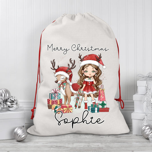 Christmas santa sack