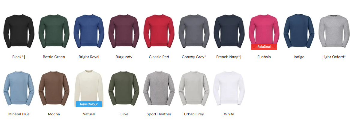Personalised Business Logo Sweatshirt - High Neck