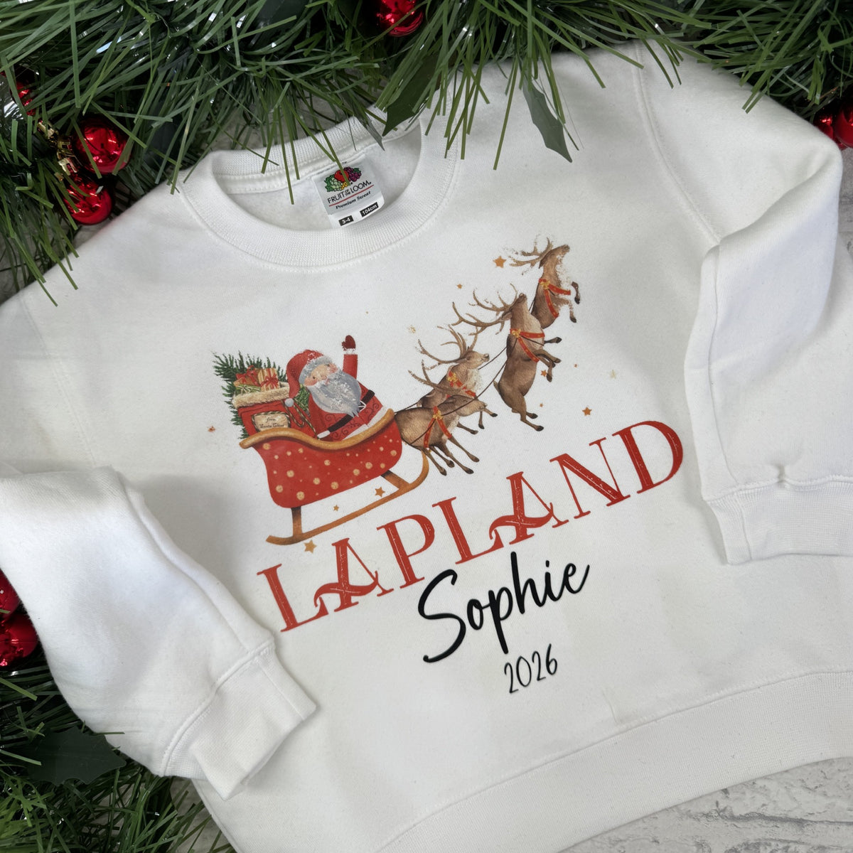 Personalised Lapland Sweater