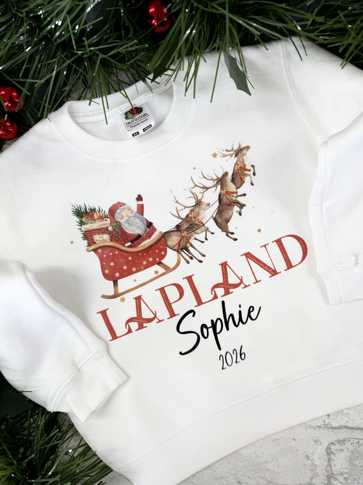 Personalised Lapland Sweater