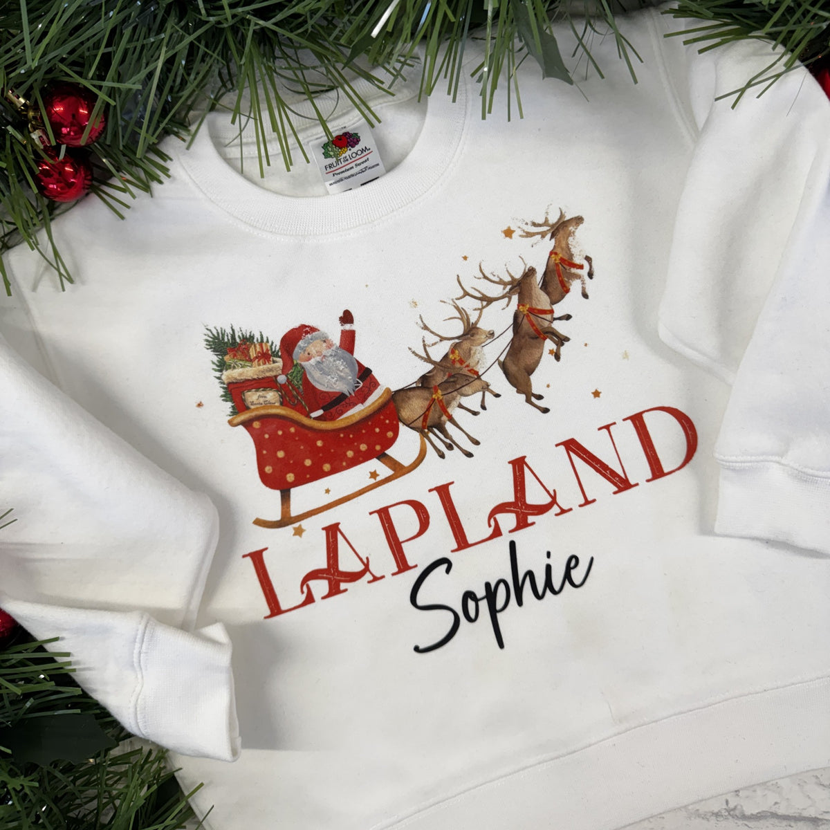 Personalised Lapland Sweater