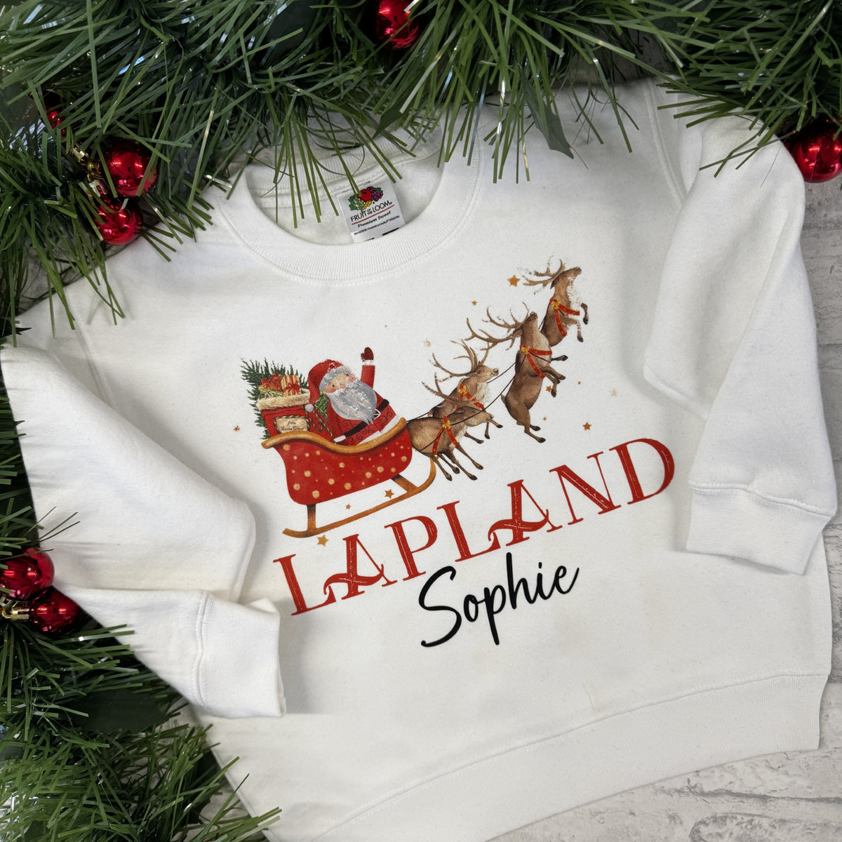 Personalised Lapland Sweater