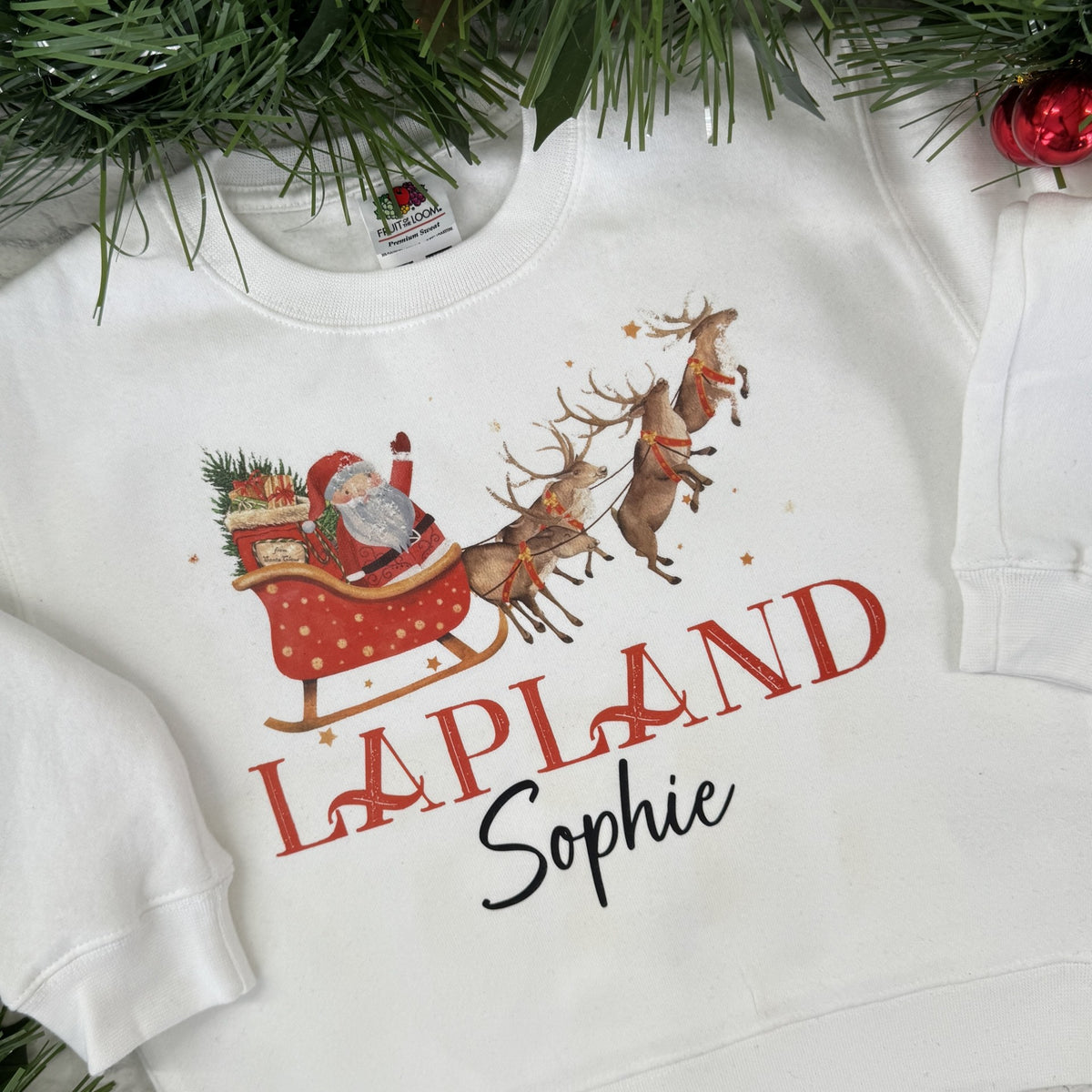 Personalised Lapland Sweater