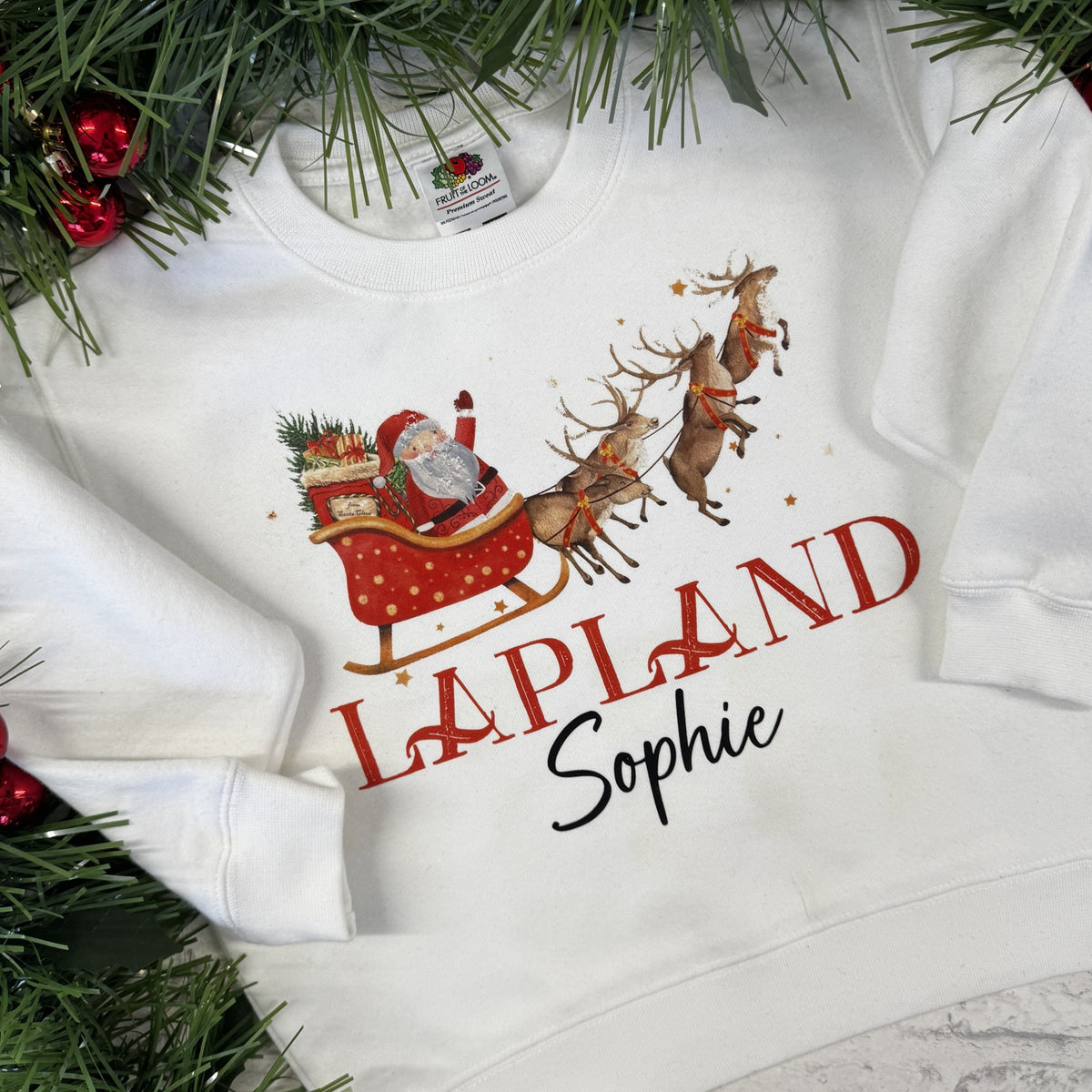 Personalised Lapland Sweater