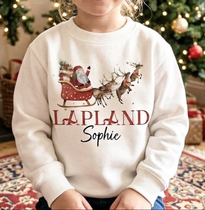 Personalised Lapland Sweater