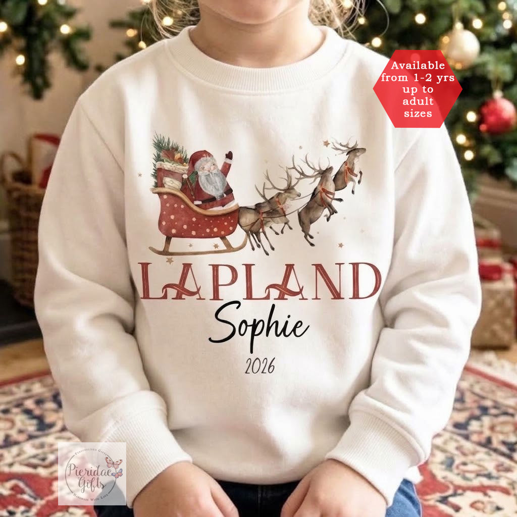 Personalised Lapland Sweater