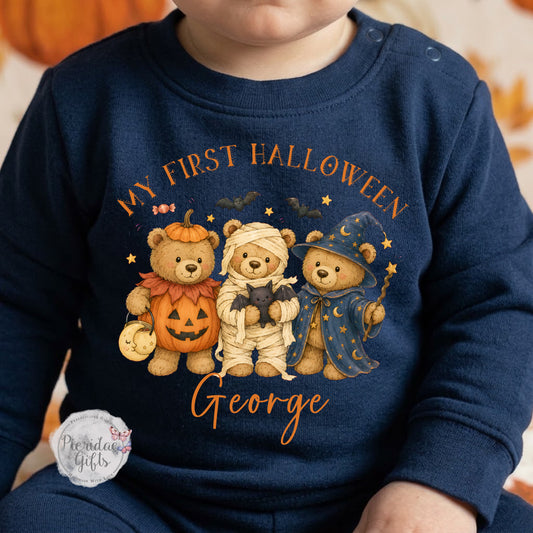 My first halloween sweater gift personalised