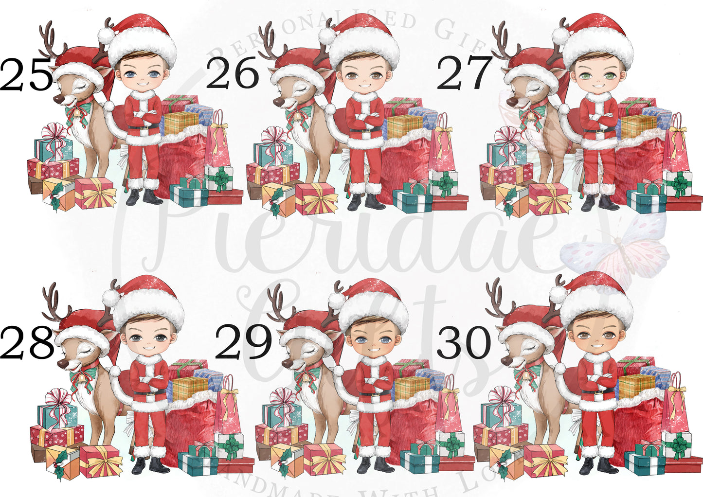 Personalised Luxury Christmas Santa Sack, Xmas Stocking, 66 x 50 cm