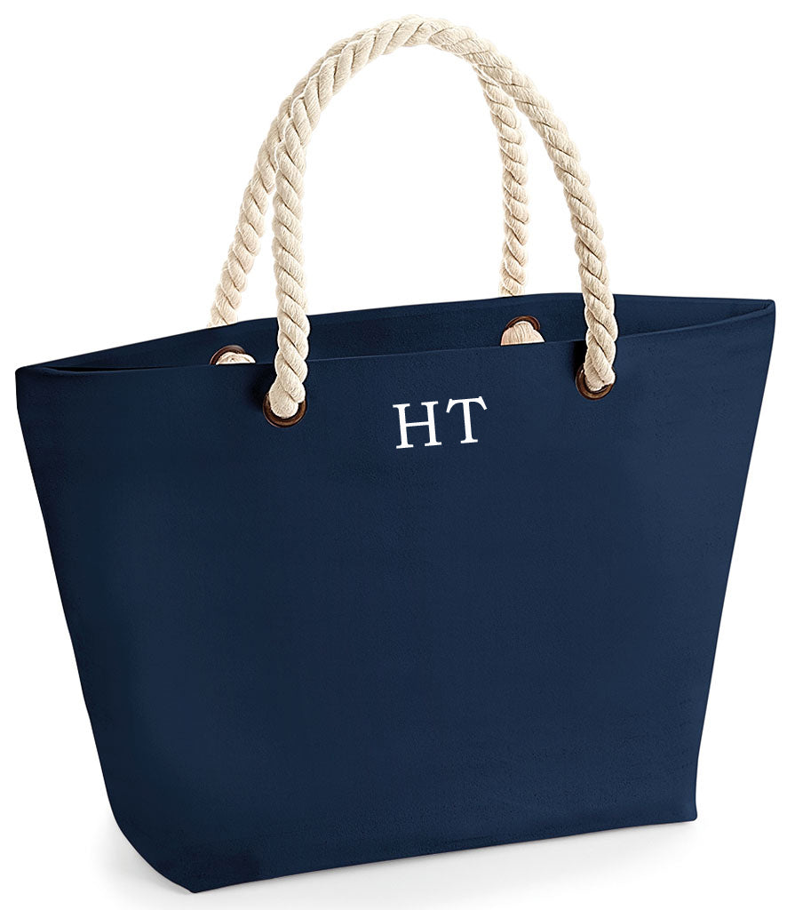 Luxury Nautical Beach Bag