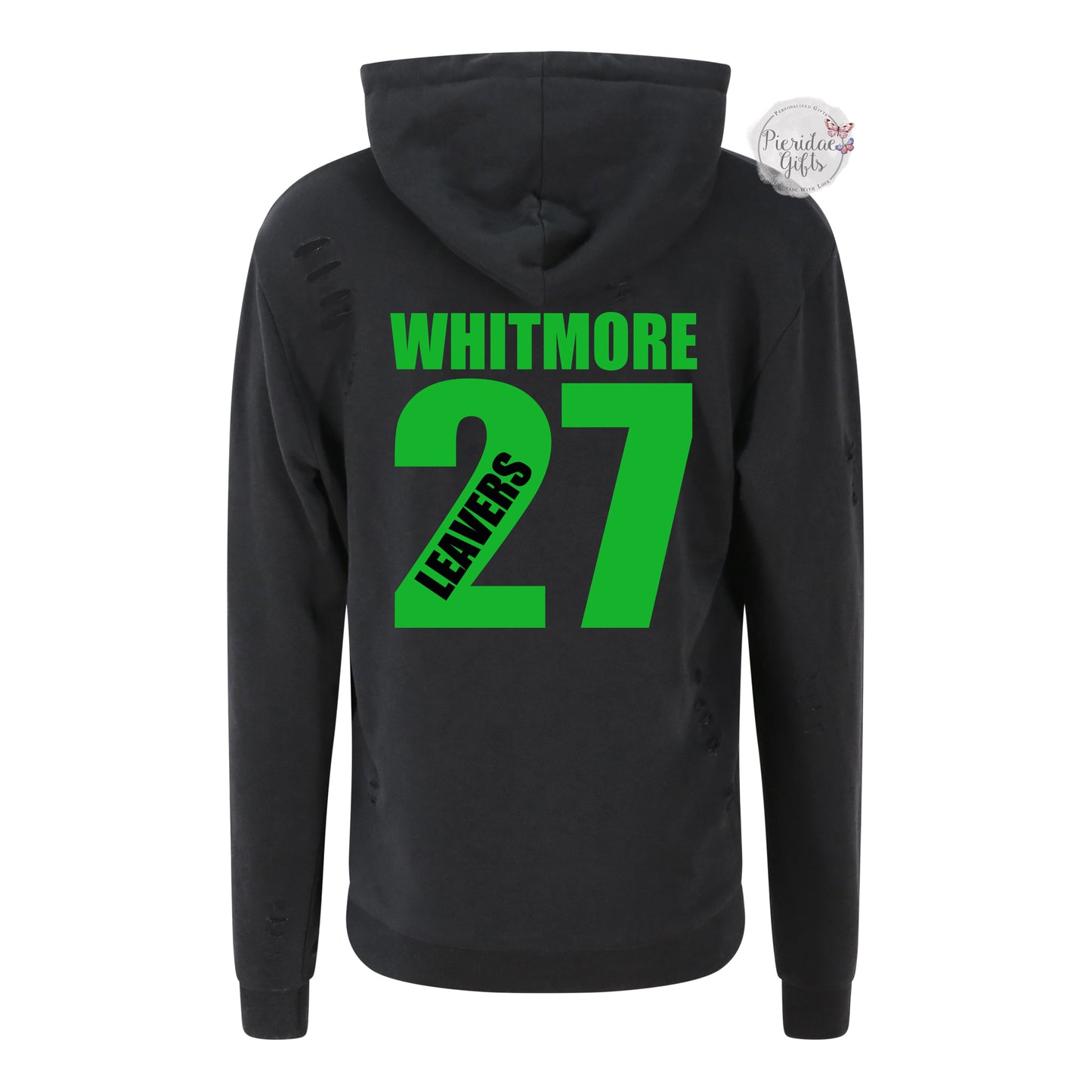 WHITMORE PRIMARY SCHOOL 2027 - Personalised Zip Up Levers Hoodie
