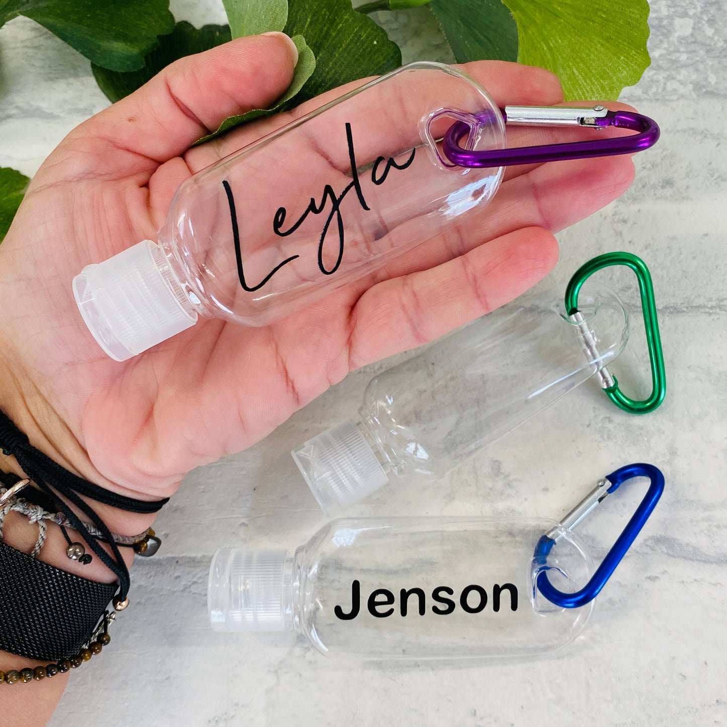 Personalised Travel Keychain Sun cream Bottle