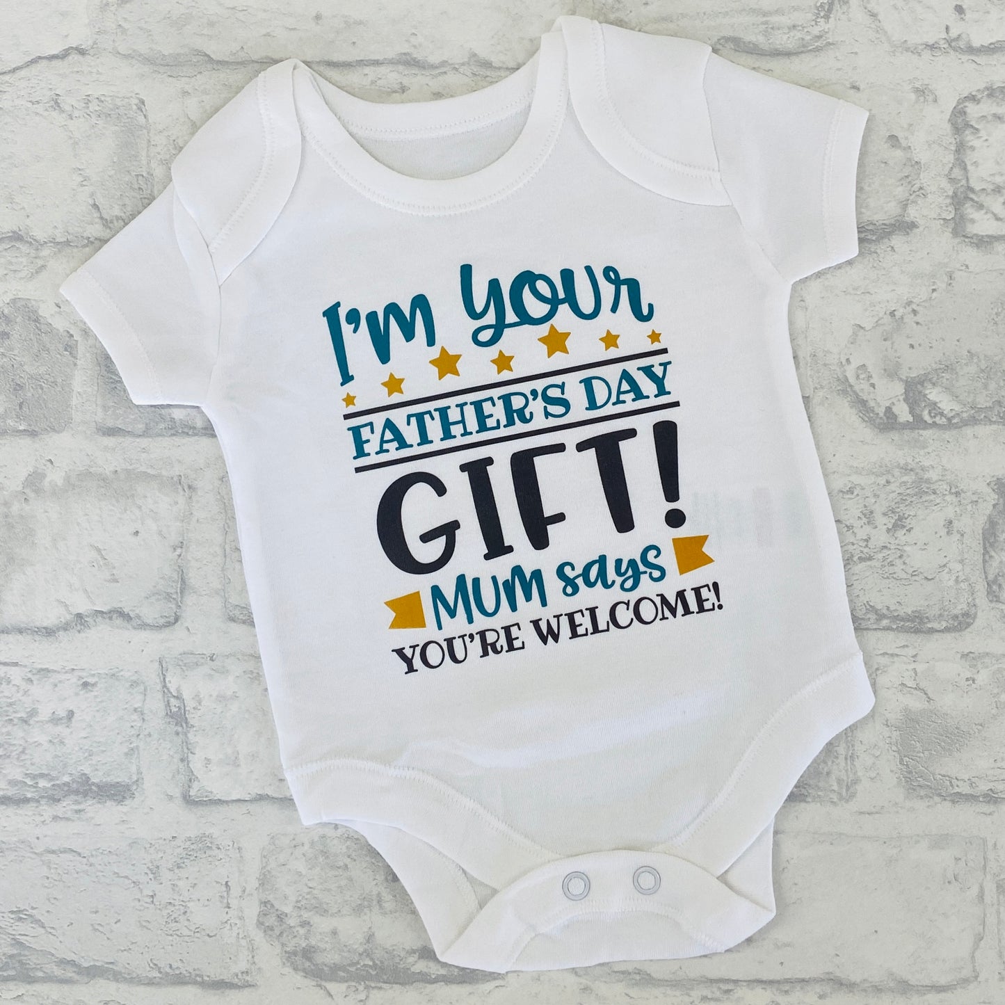 I'm Your Father's Day Gift Print Baby Vest