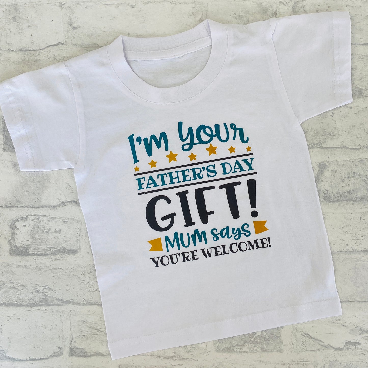 I'm Your Father's Day Gift Print Baby Vest