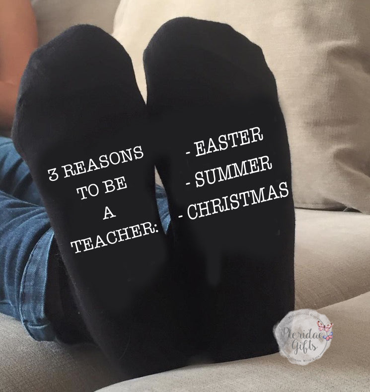 Teacher's Socks - Easter, Summer, Christmas
