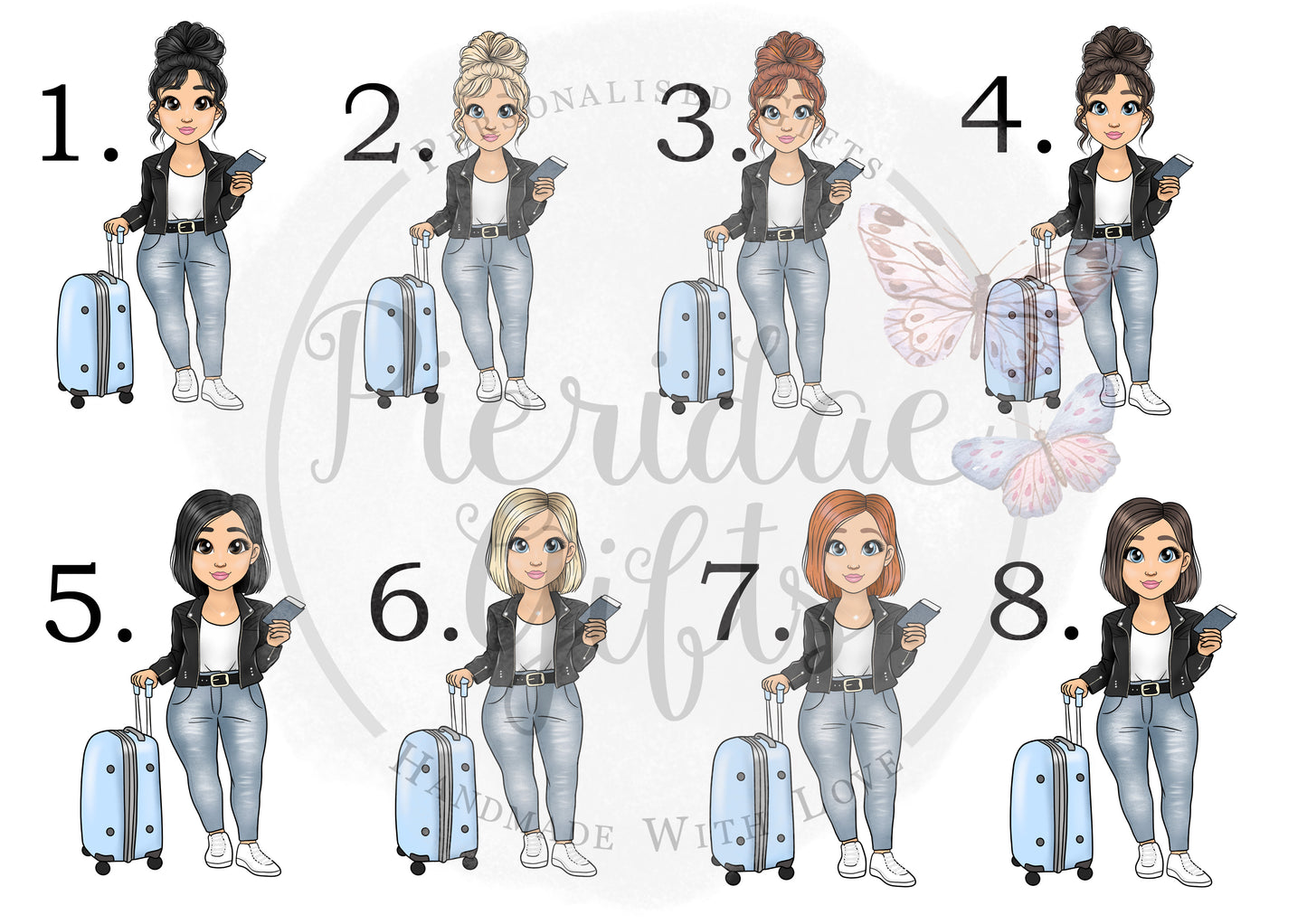 Personalised Passport and Luggage Tag