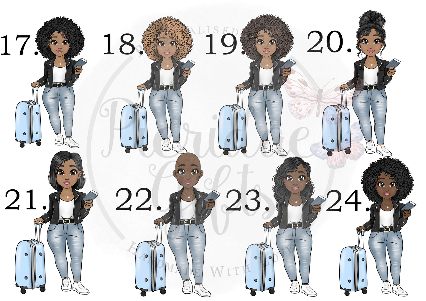 Personalised Passport and Luggage Tag