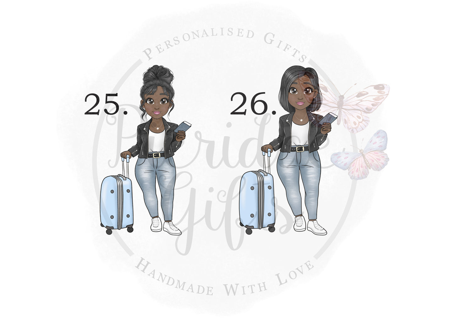 Personalised Passport and Luggage Tag