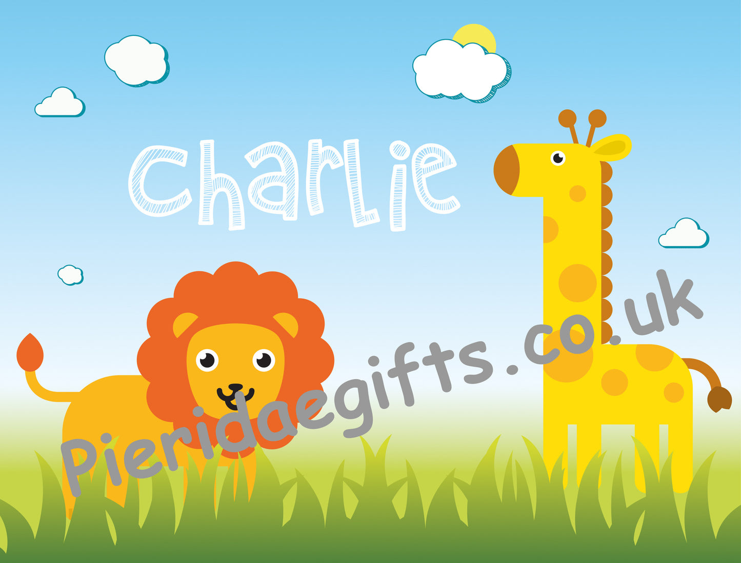 Personalised Children's Placemat Sets (Other designs available)