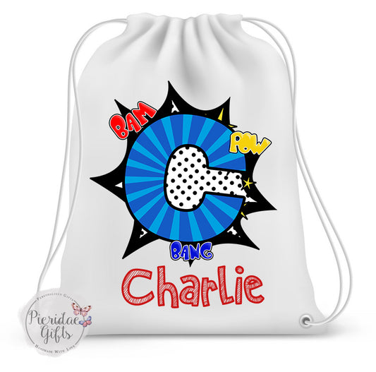 Superhero Alphabet PE, GYM/SWIM Bag